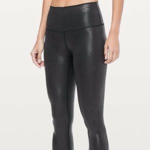 Lululemon WunderUnder High Rise Foil 28